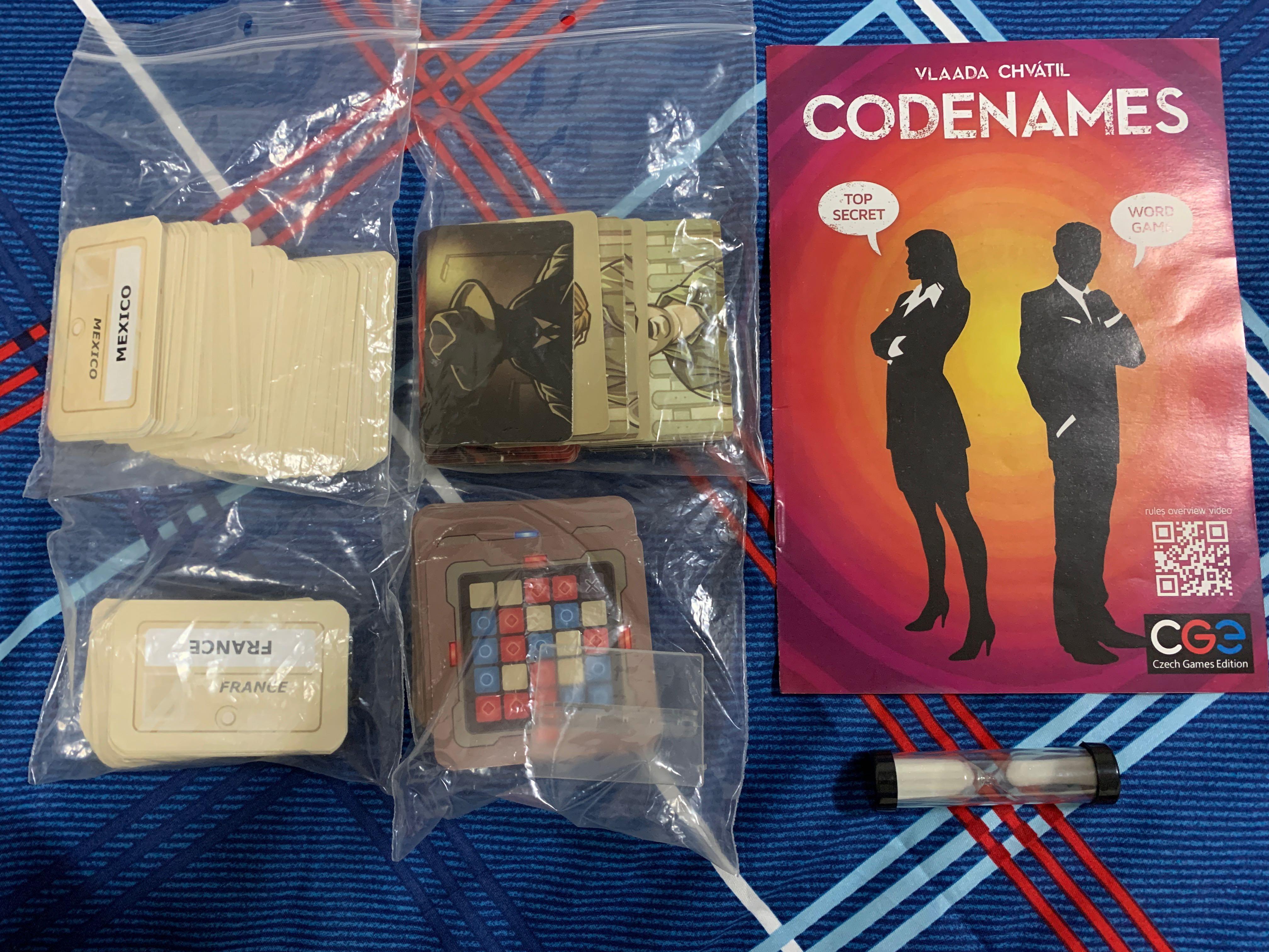 Codenames With Duet Words Family Game Vlaada Chvatil, Hobbies & Toys, Toys  & Games on Carousell