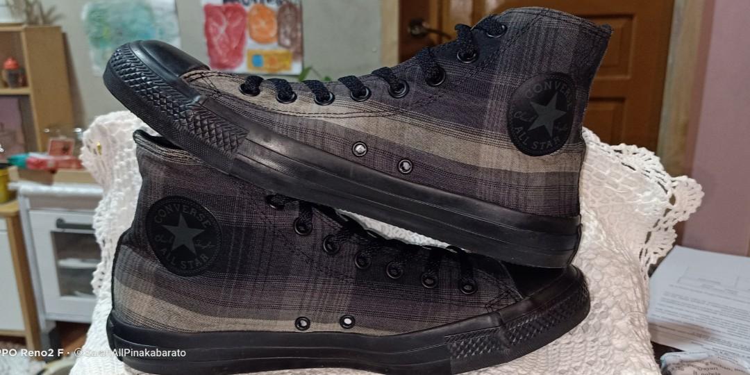 Converse Chuck Taylor All Star Tonal Hi Plaid Black eur42