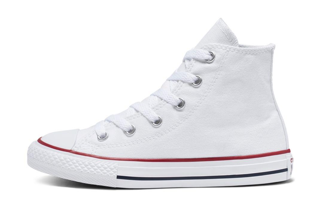Chucks white high cheap