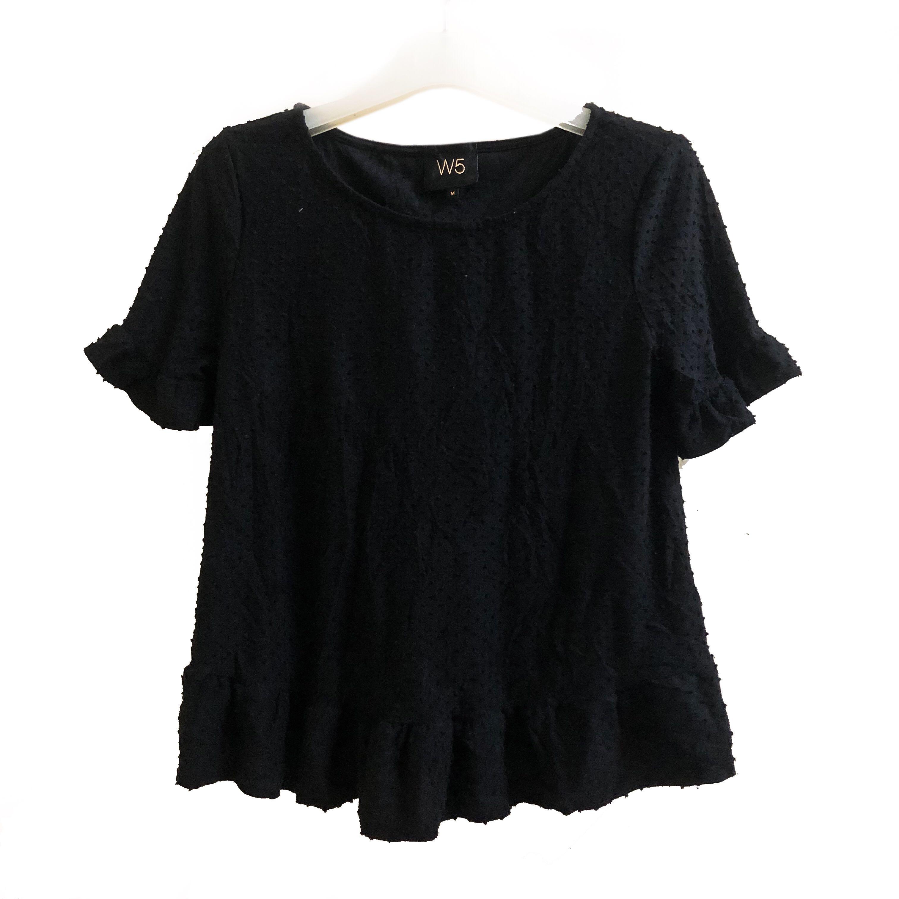 Cute black blouses hotsell