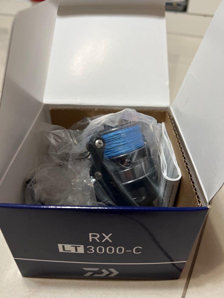 Daiwa reel 20 RX LT3000 with Seahawk braid gachiri blue 20 lbs line ...