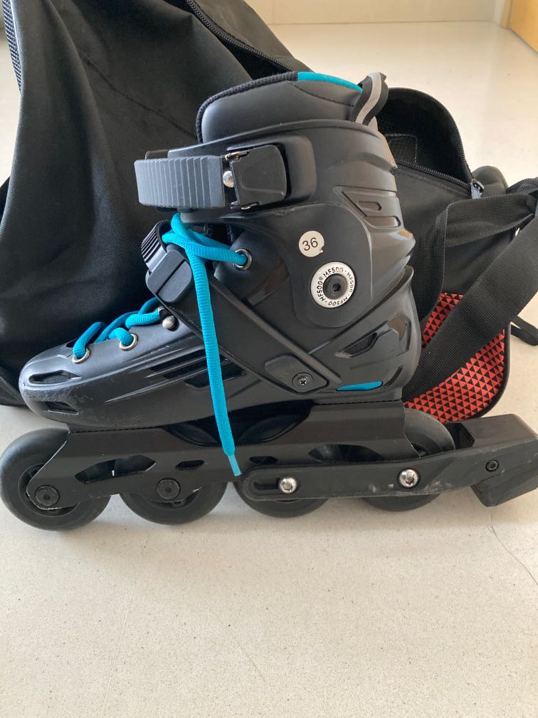 Decathlon Roller Skates Sports Equipment Sports Games Skates Rollerblades Scooters On Carousell