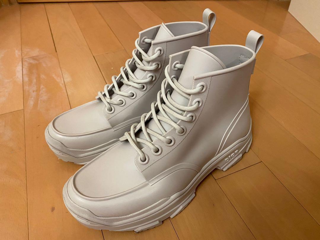 High top rubber boots