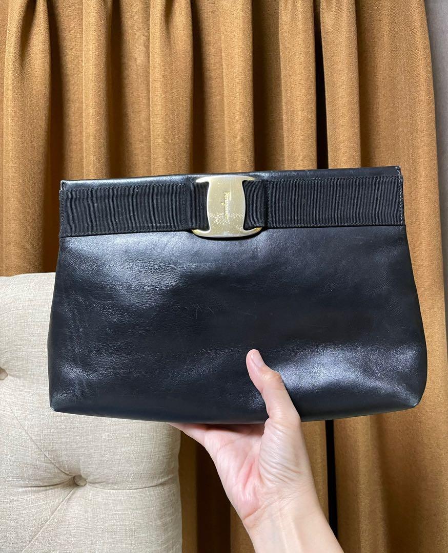 Ferragamo clutch crossbody bag