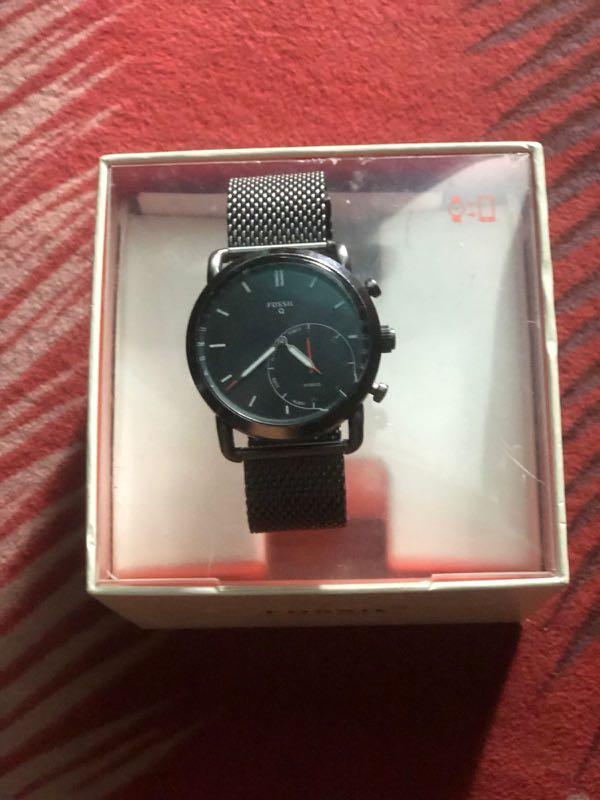 FOSSIL Q Hybrid FTW1161 smart watch Barang Mewah Jam Tangan di