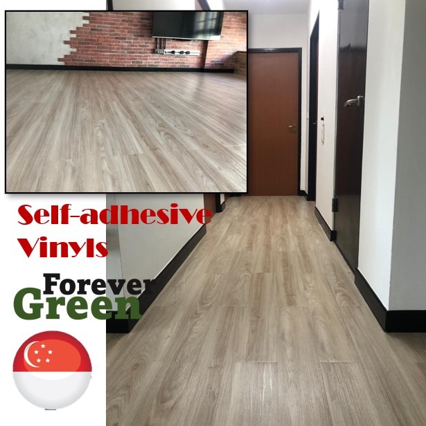 [FREE DELIVERY] Vinyl SelfAdhesive DIY flooring, Furniture & Home