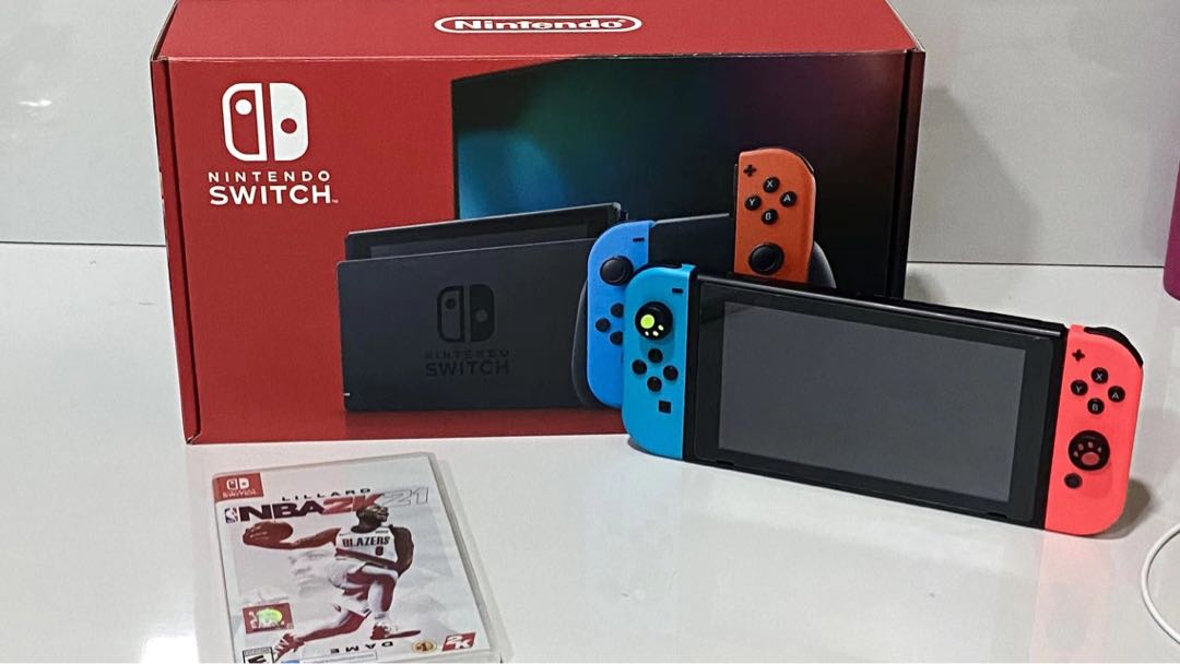 Free Game NINTENDO Switch V2, Video Gaming, Video Game Consoles