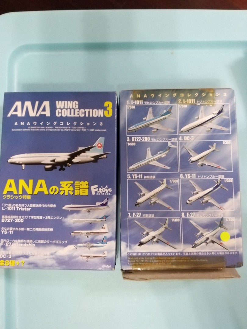 F-toys ANA Wing Collection 3, 興趣及遊戲, 玩具& 遊戲類- Carousell