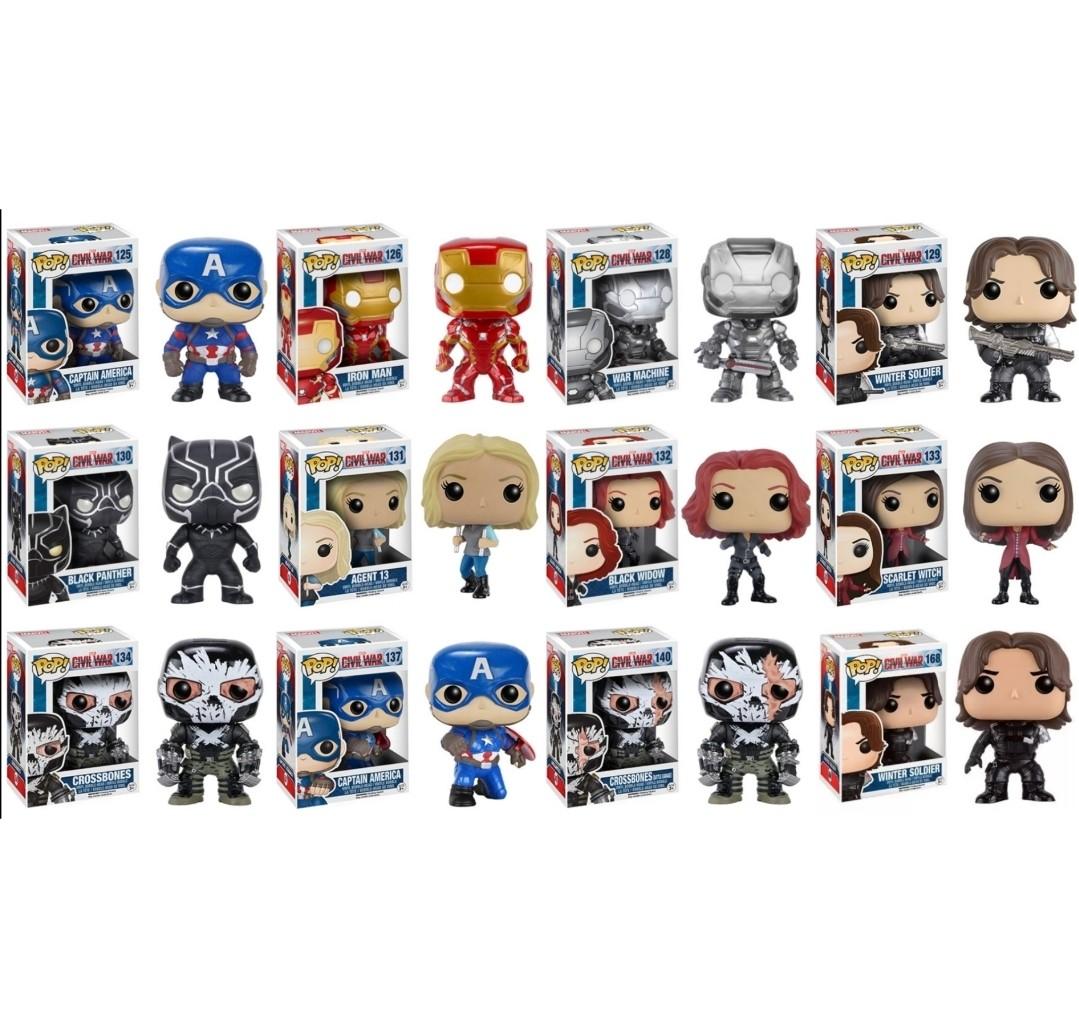 Funko Pop MARVEL Captain America Civil 