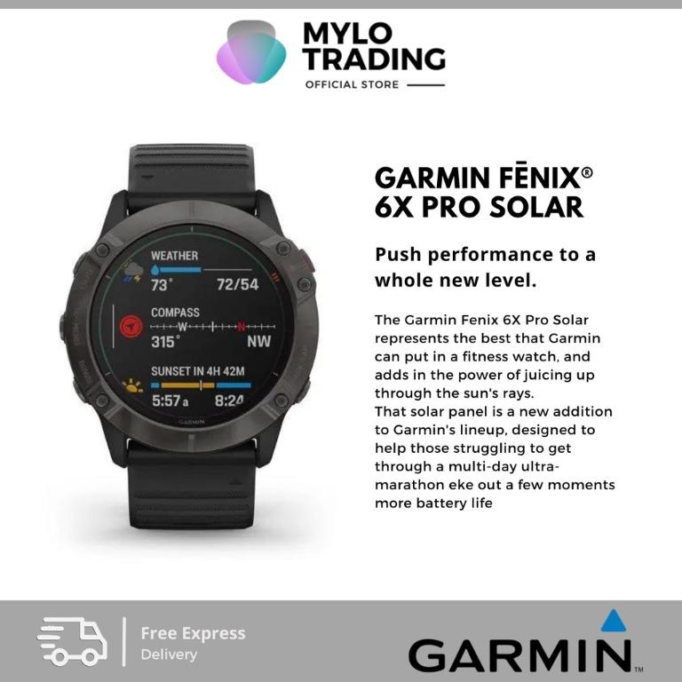Garmin fenix® 6X - Pro Solar Edition