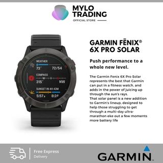 Garmin fenix 6x pro solar 2025 sale