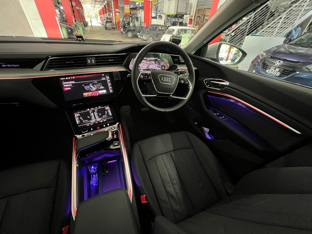 Genuine Audi ambient light package full retrofit, Car Accessories, Accessories on Carousell