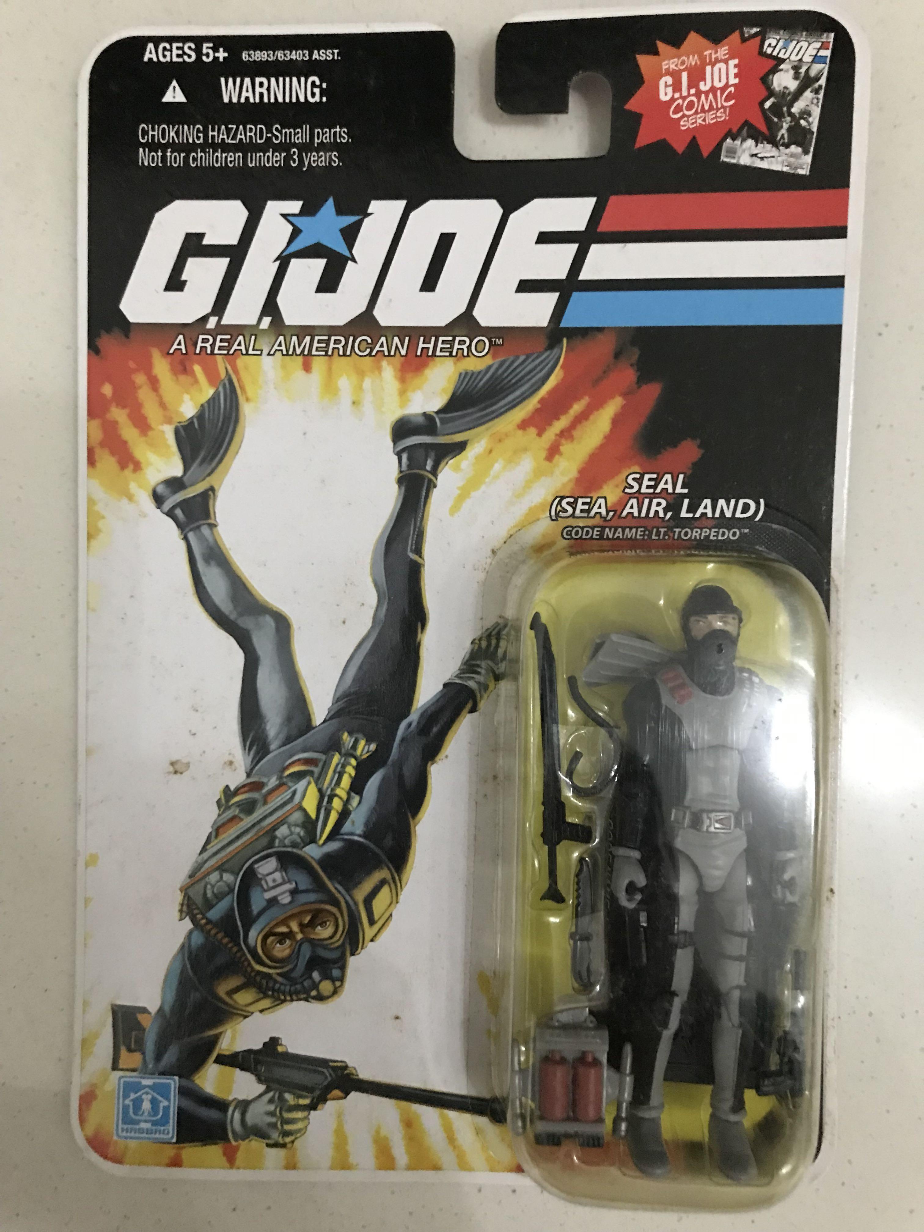 G.I. Joe 25th Anniversary Torpedo SEAL Hasbro Hobbies Toys