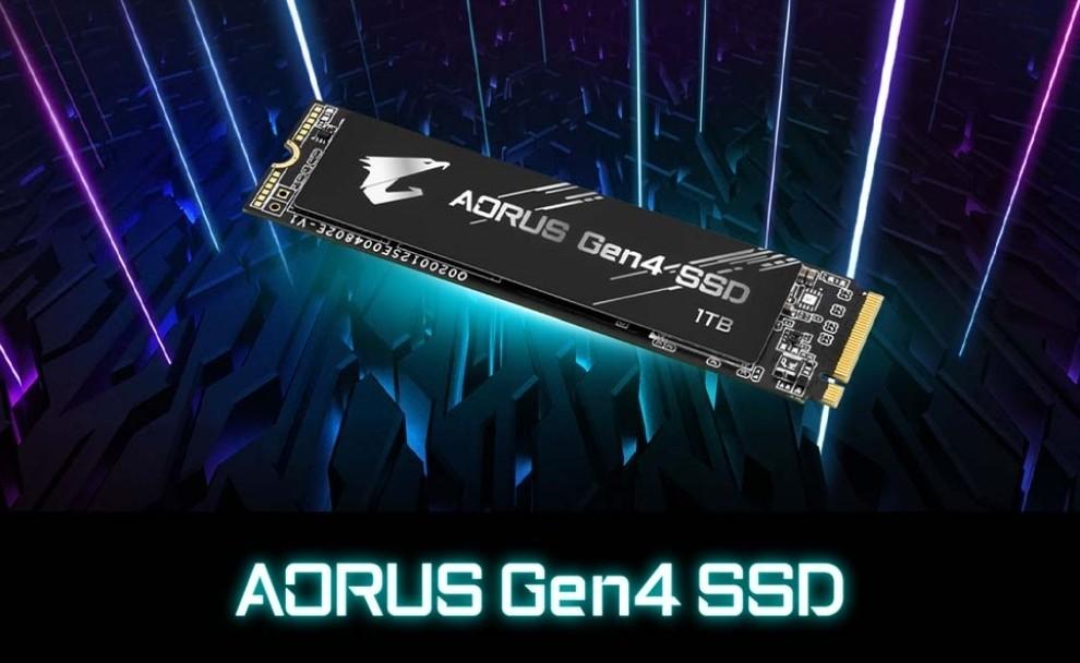 Gigabyte AORUS 1TB Gen4 M.2 SSD Computers Tech Parts