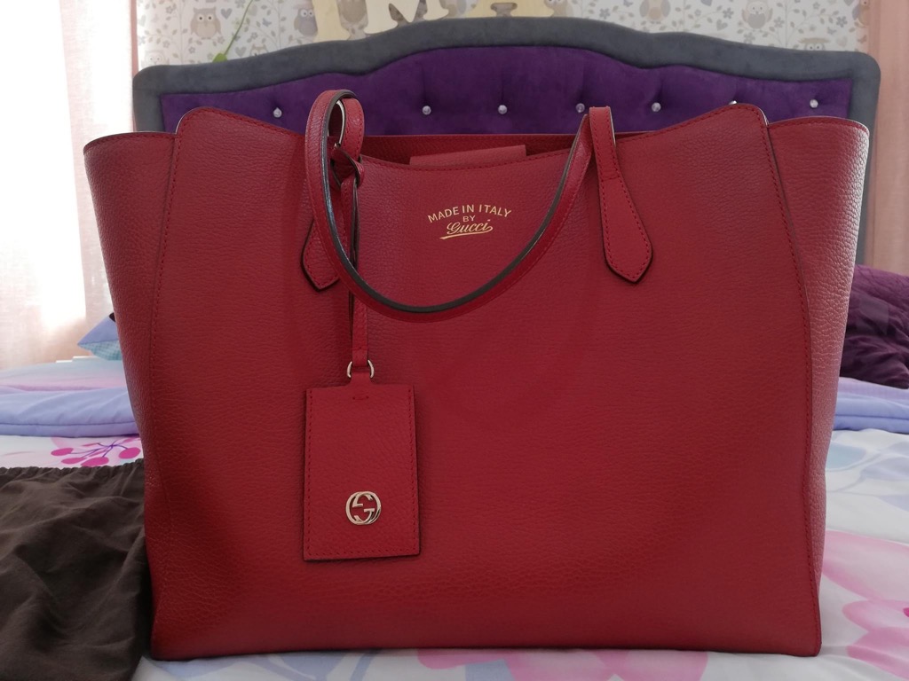 GUCCI SWING TOTE large Luxury Bags Wallets on Carousell