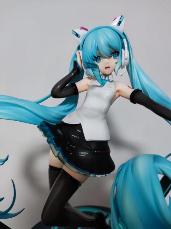 Hatsune Miku Cat Ear Headphones Ver. 1/7 Scale Figure [Yomai YOWU x FNEX], Hobbies & Toys, Toys