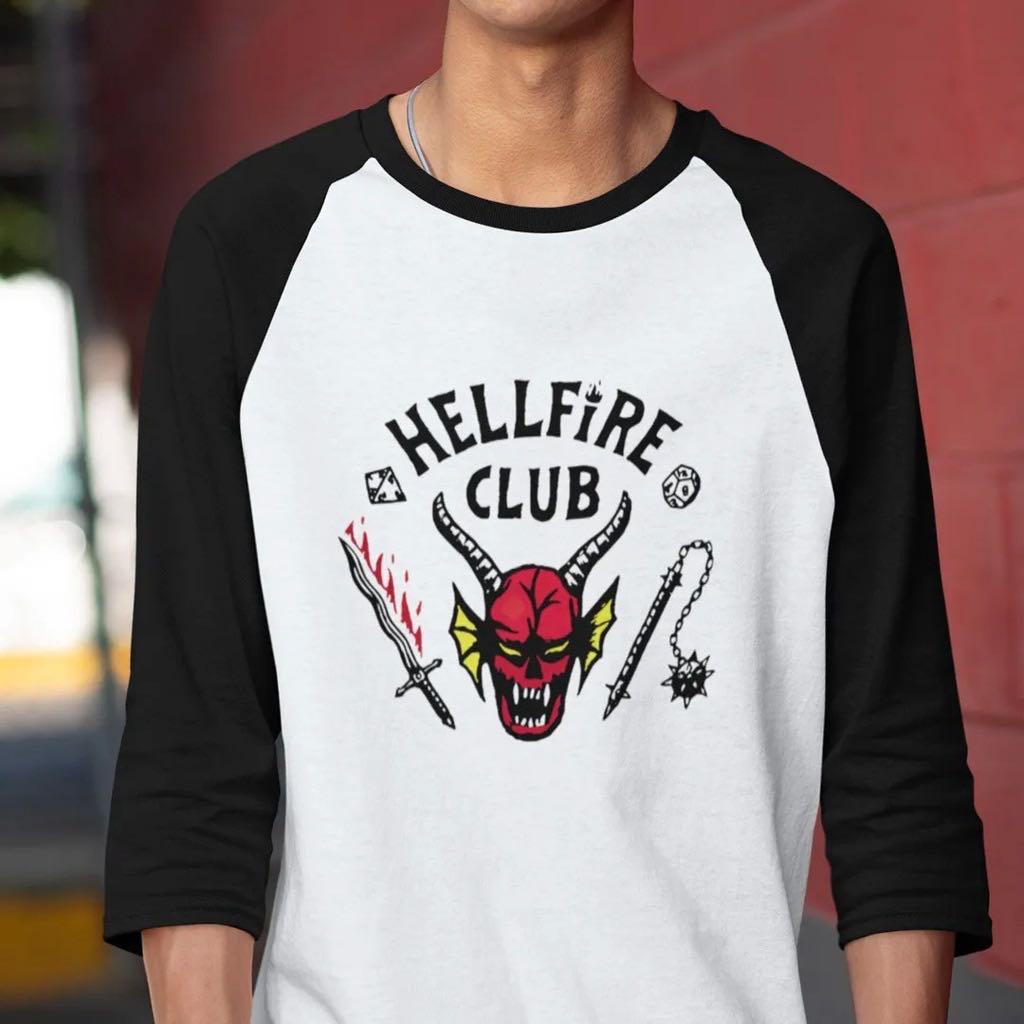Hellfire Club T-Shirt, Men's Fashion, Tops & Sets, Tshirts & Polo Shirts on  Carousell