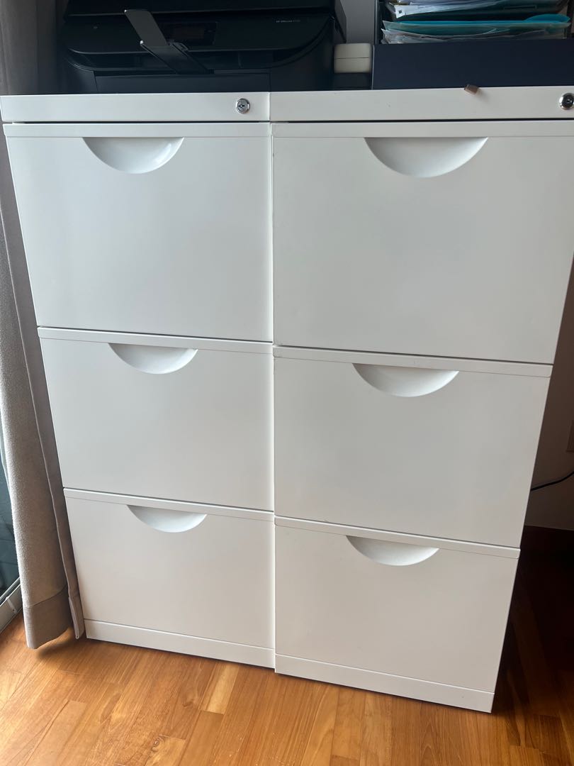 IKEA filing with lock, Furniture & Home Living, Furniture