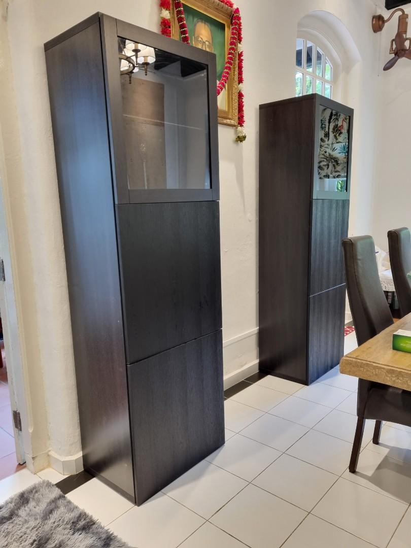 Ikea tall cabinet, Furniture & Home Living, Furniture, Shelves ...