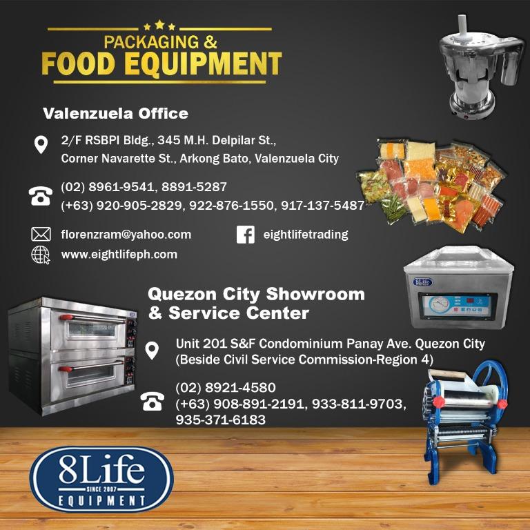 Industrial blender heavy duty drink machine (Category: Juicers, Blenders & Grinders) located in Valenzuela. Submitted by eightlife_equipment (Listing ID 245732124, Image 3). Description: OTHER AVAILABLE PRODUCTS: • Beverage Dispenser • Lemon Squeezers • Milk Shaker • Milk Tea Barrels • Cup Sealers - Manual/Semi-Automatic/Automatic/Full Automatic • Cup Sealing Films • Chocolate Fountain • Tray Sealer • Rossetti Coffee Percolator • Drip Coffee Mach