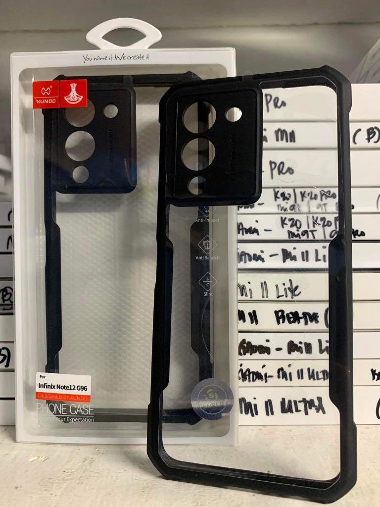 INFINIX NOTE 12 G96 XUNDD CASE (Category: Cases & Sleeves) located in Makati City. Submitted by jc.cuerdo (Listing ID 1172548157, Image 2). Description: INFINIX NOTE 12 G96 HUAWEI Y70 XUNDD BEATLE CASE ❗️Specification ▪️Color: Black ▪️SGS Dropping Certification ▪️Airbag protection design ensure phone safety ▪️Imported acrylic material: prevent fingerprint and yellowing. ▪️The individual button ensure accurate operation. ▪️0.8mm high design can pr