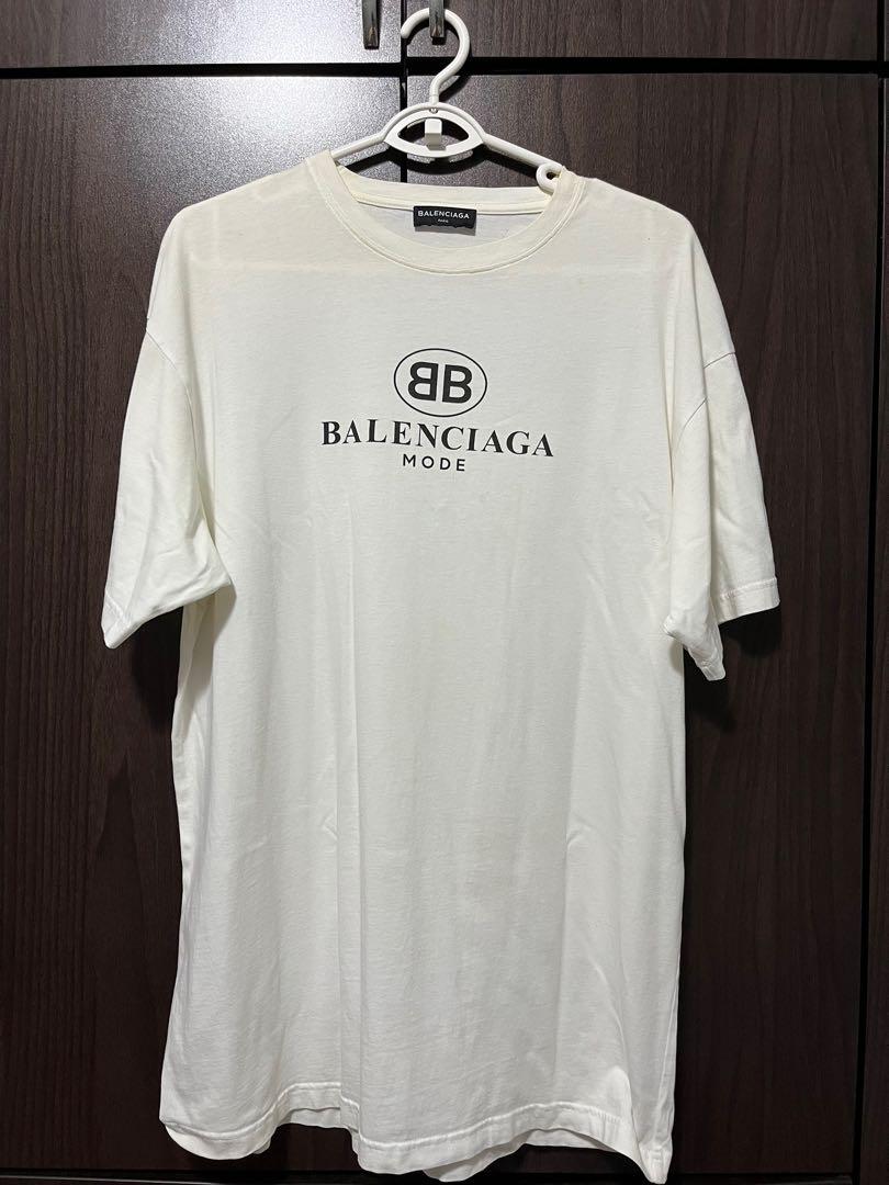 Instocks Balenciaga Bb Mode Tee, Men'S Fashion, Tops & Sets, Tshirts & Polo  Shirts On Carousell