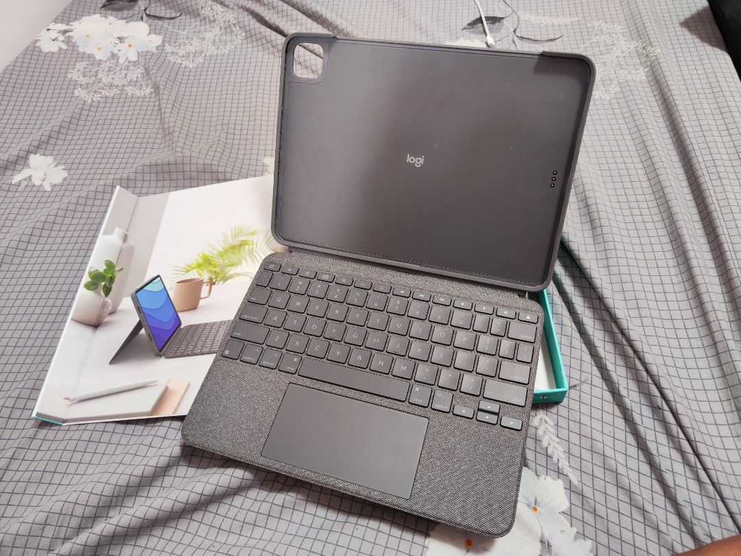 Logitech Combo Touch iPad Pro 11, Mobile Phones & Gadgets, Mobile & Gadget Accessories, Cases