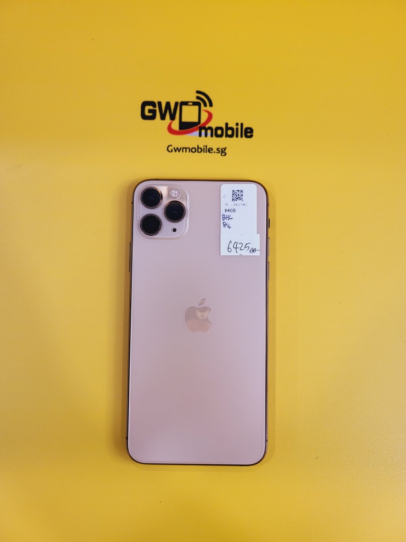 IPhone 11 pro max 64GB gold 6425, Mobile Phones & Gadgets, Mobile