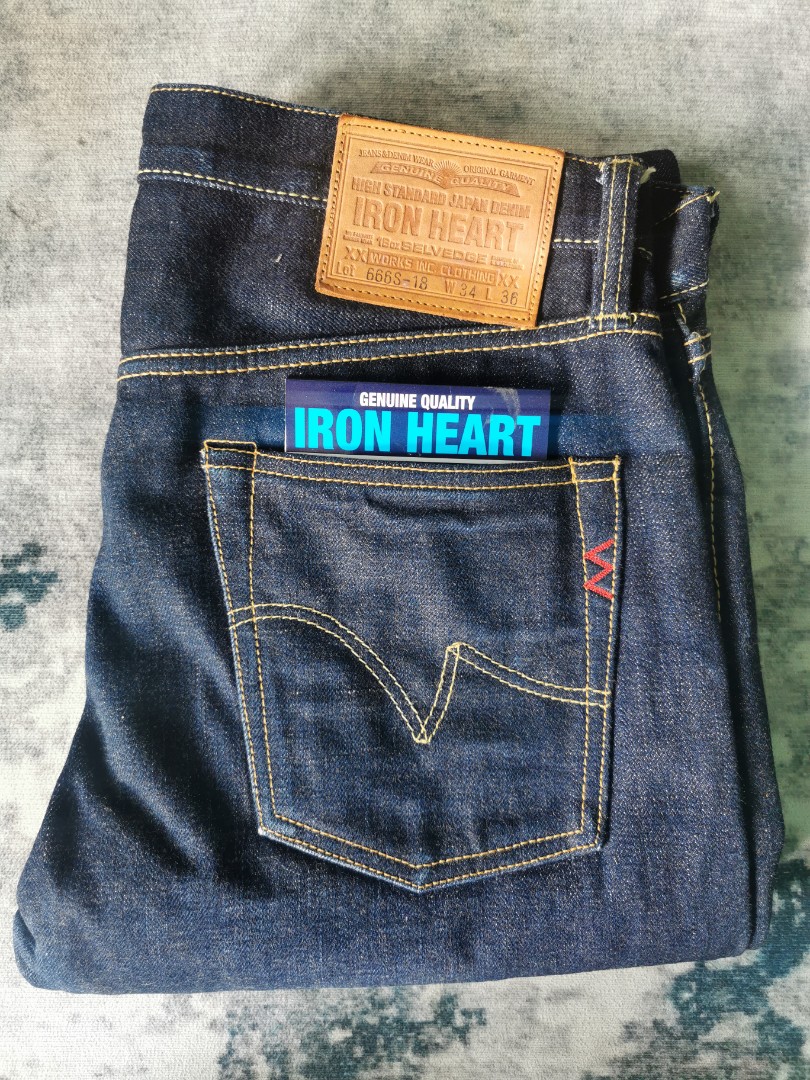 IRON HEART JEANS, Men's Fashion, Bottoms, Jeans on Carousell