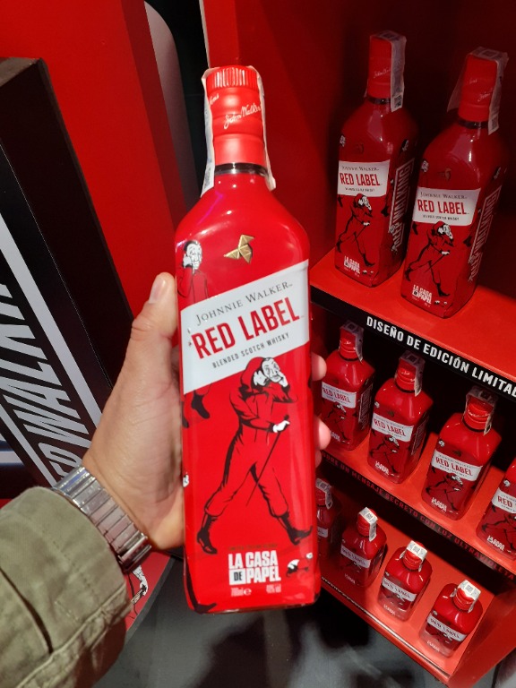 Johnnie Walker Red Label x La Casa de Papel (Money Heist) 700 ...