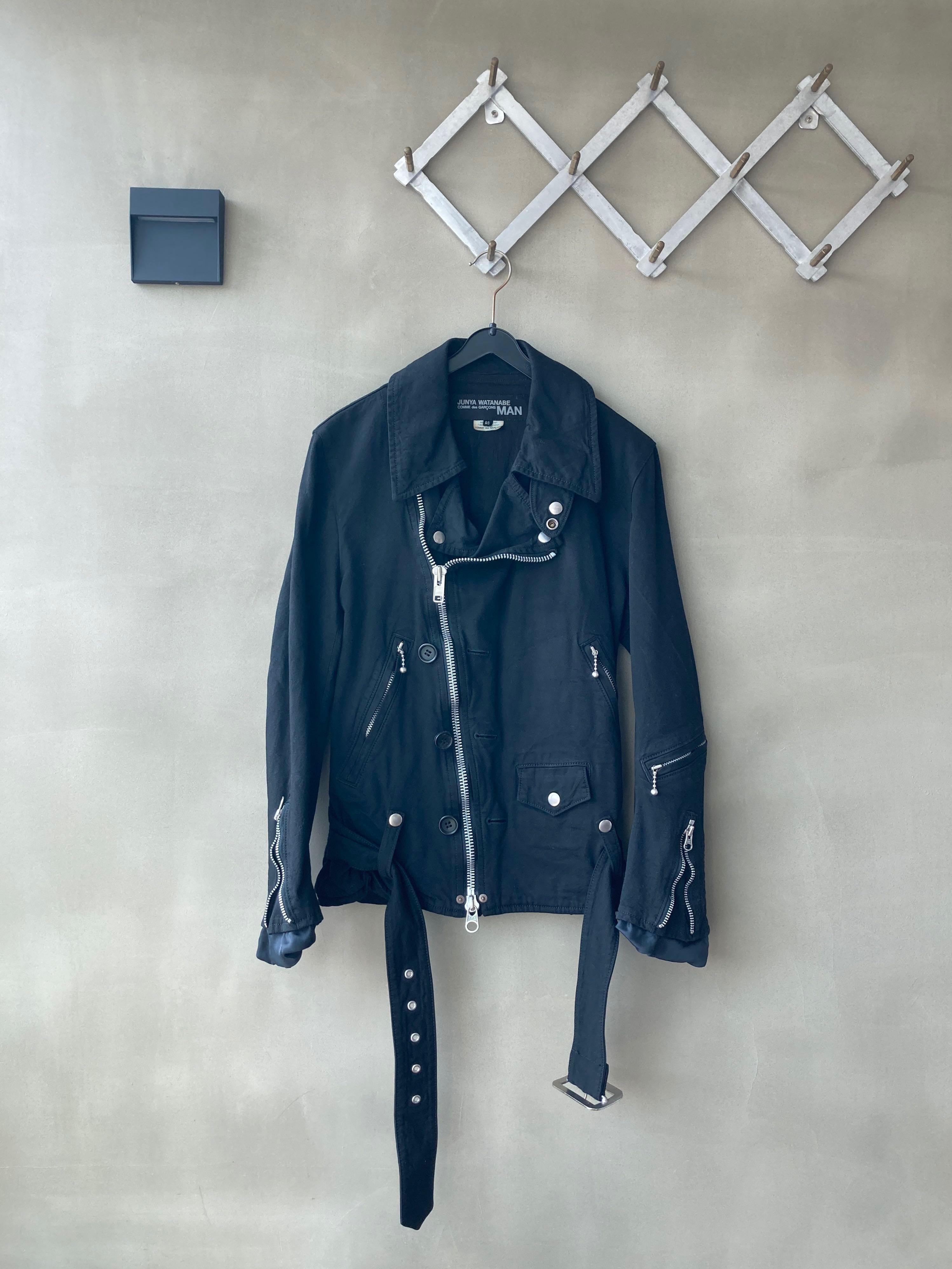 Junya Watanabe MAN Comme des Garçons boiled polyester Biker 