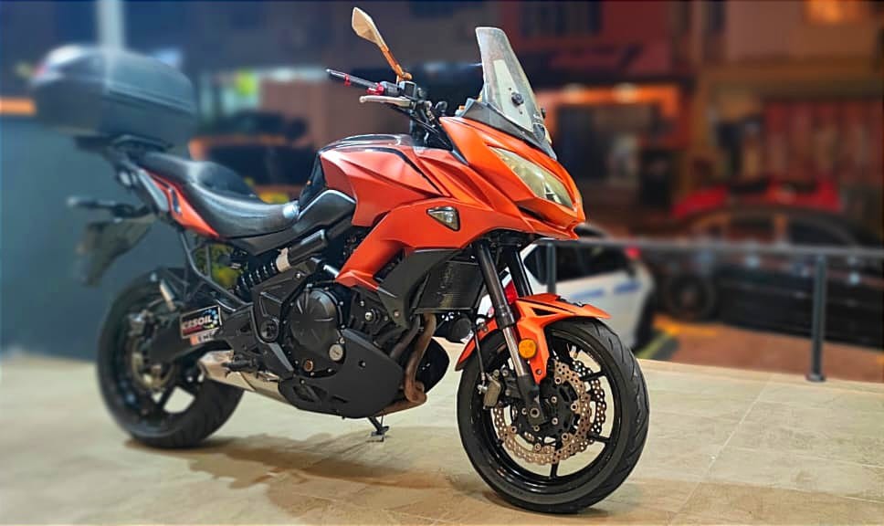 Versys 650 orange deals