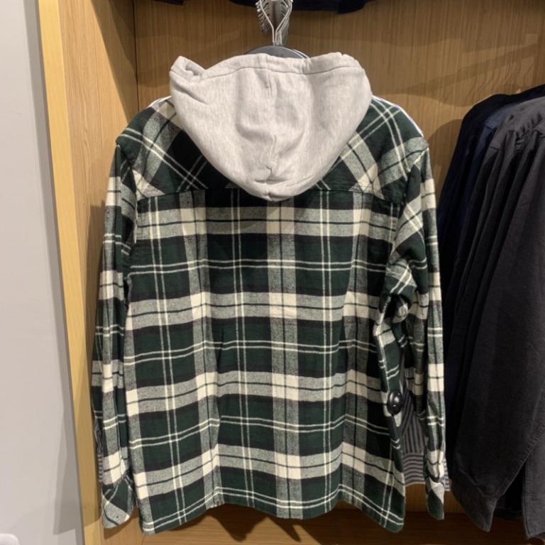 Flannel hoodie h&m store