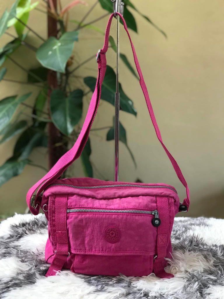 Hot pink on sale kipling bags