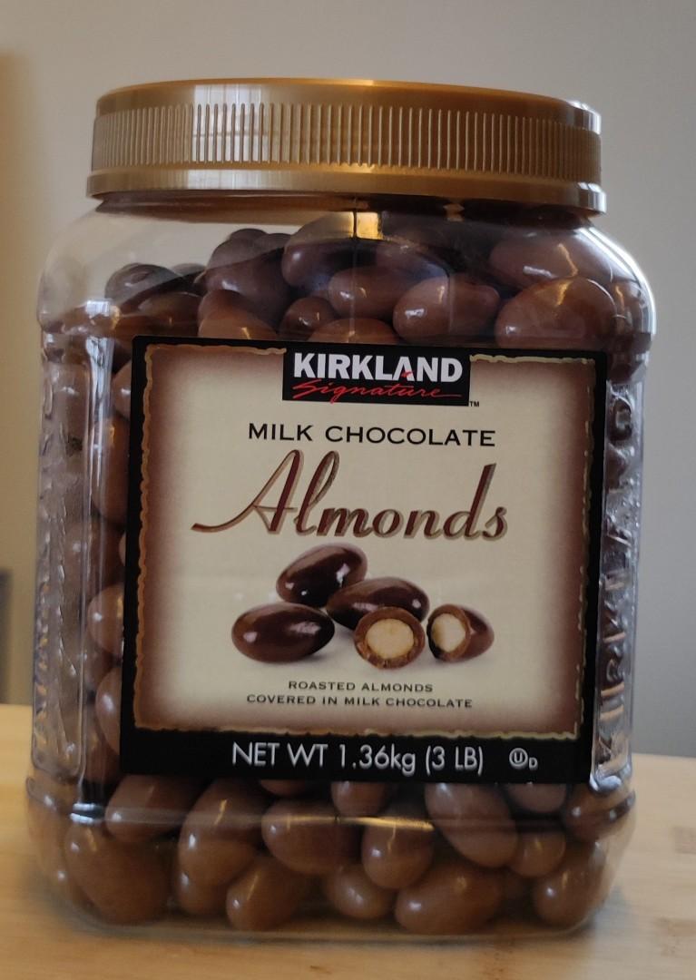 KIRKLAND Milk Chocolate Almonds, Food & Drinks, Gift Baskets & Hampers