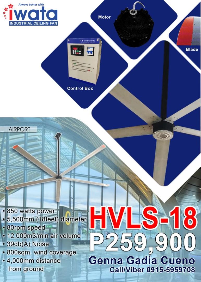 LARGE CEILING FAN, Furniture & Home Living, Office Furniture & Fixtures