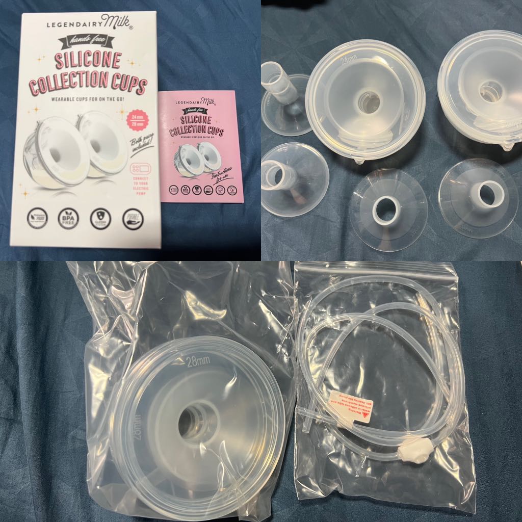 Spare Breast Shields for Silicone Collection Cups, 21mm by Legendairy Milk