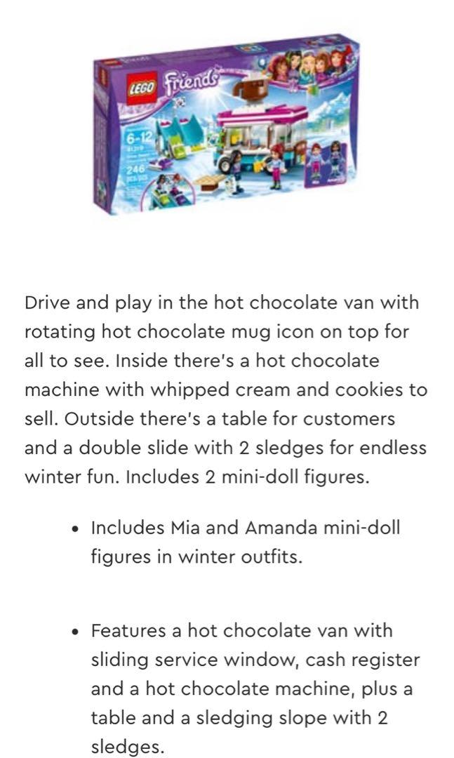 Lego friends resort on sale instructions