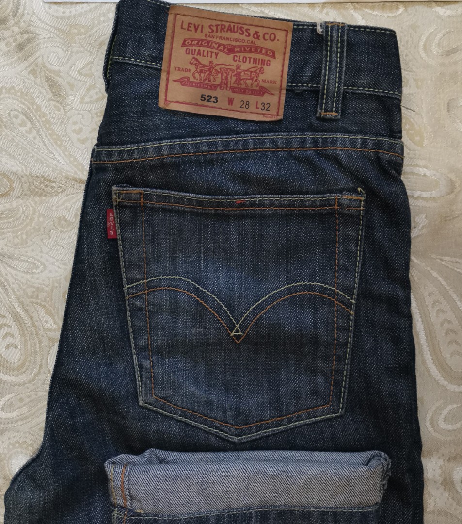 Levi's 523 Straight Fit - Size 28, Men 