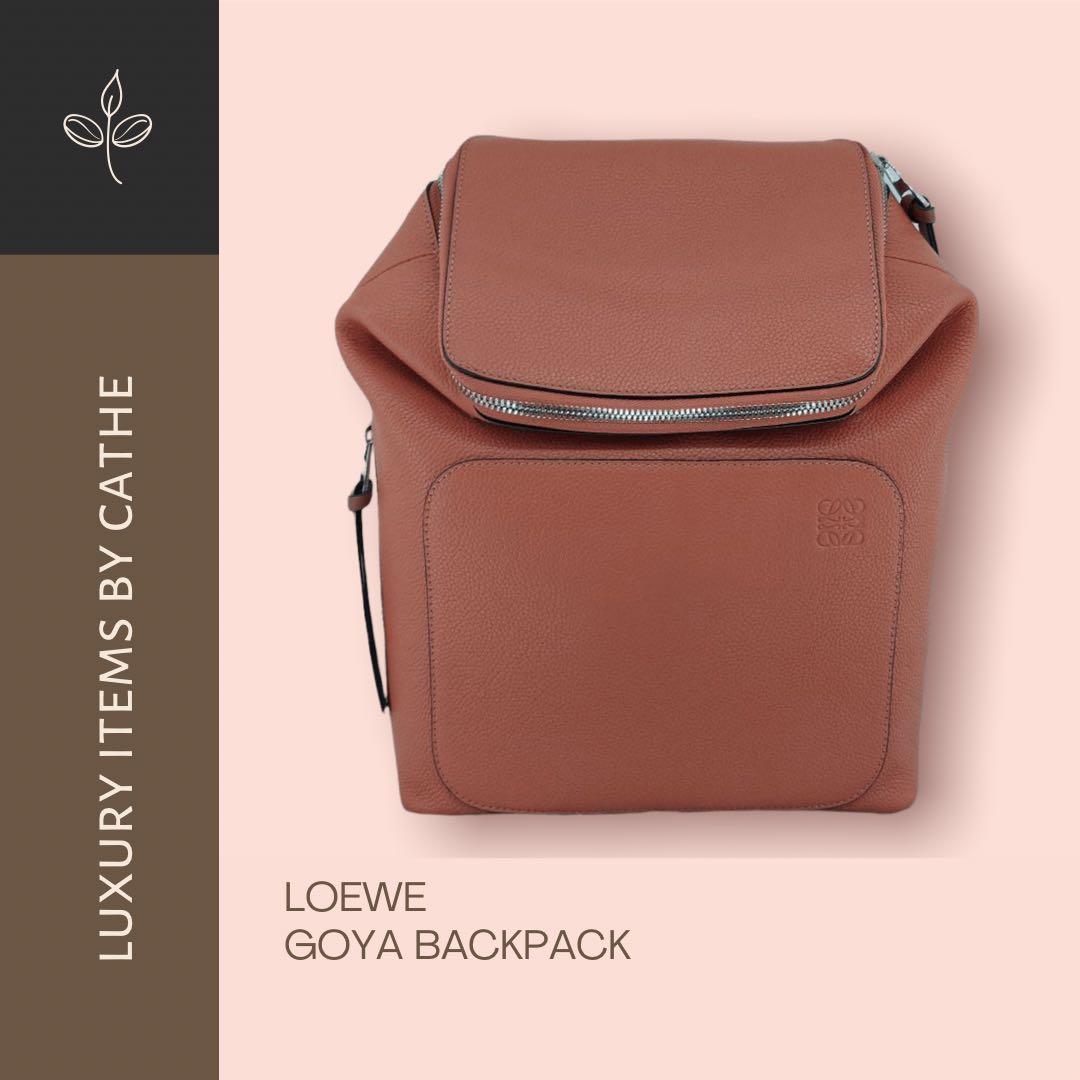 Loewe Goya Backpack Cognac/Tan - Kaialux
