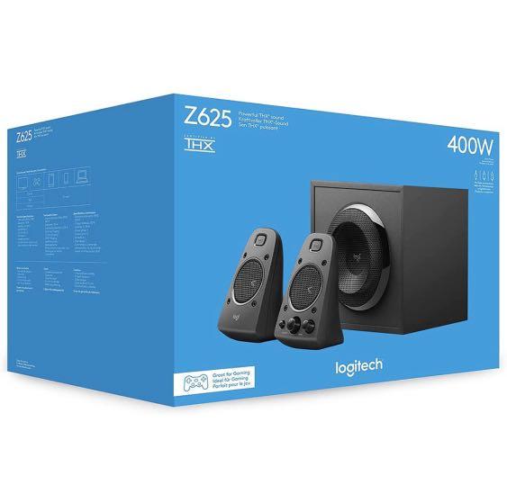 Logitech Z625 THX Speaker System with Subwoofer and optical Input