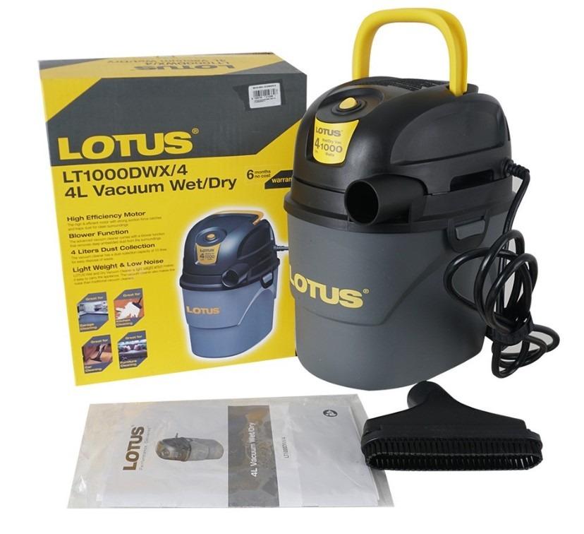 Lotus Vacuum Cleaner Wet/Dry 4L, TV & Home Appliances, Vacuum Cleaner