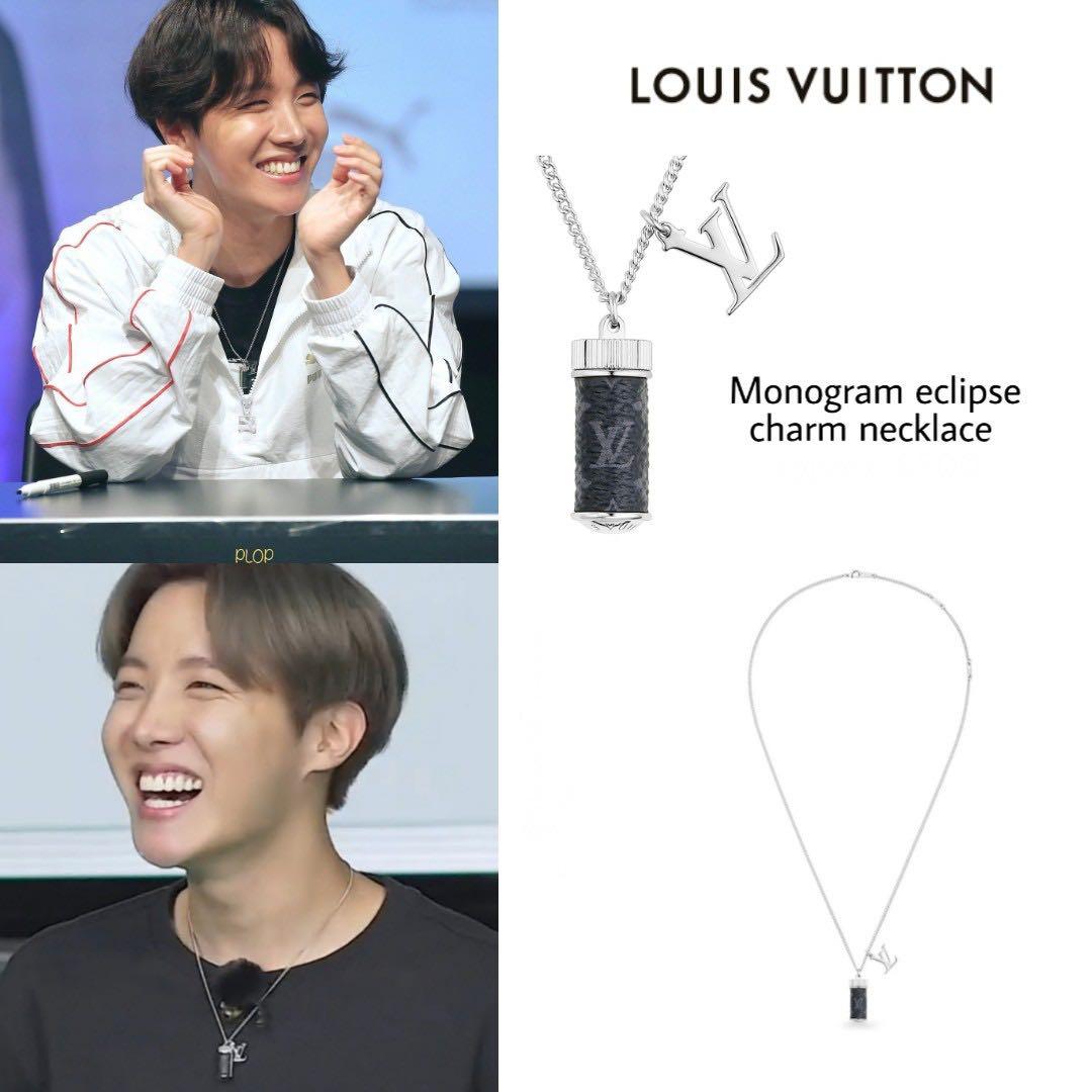 Louis Vuitton] Louis Vuitton Corie Charms Monogram Eclipse M63641 Necklace  Metal men's necklace A rank – KYOTO NISHIKINO