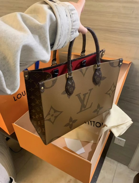 Authentic Louis Vuitton Since 1854 On The Go OTG Monogram Jacquard Handbag,  Luxury, Bags & Wallets on Carousell