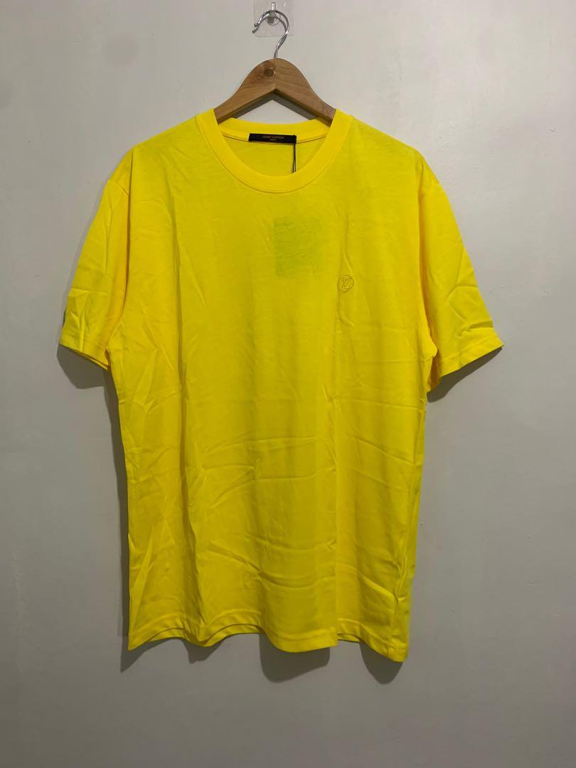 Yellow cotton t-shirt Louis Vuitton X NBA Yellow size L International in  Cotton - 16009330