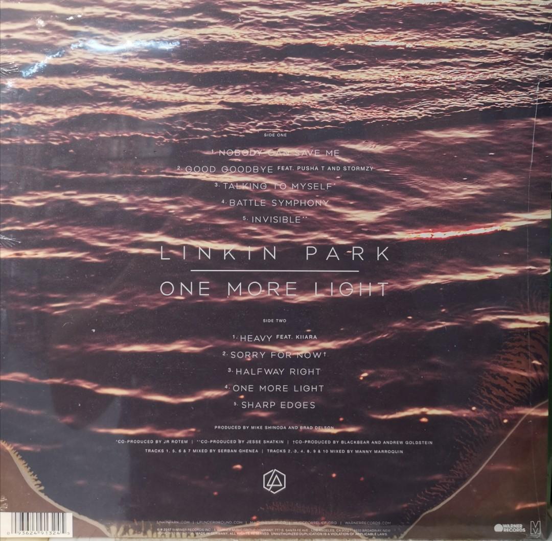 LINKIN PARK ONE MORE LIGHT LIVE 限定盤LP-