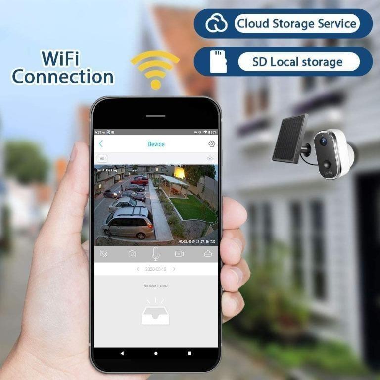 TMEZON Wireless Outdoor Security Camera Battery Powered, 47 OFF