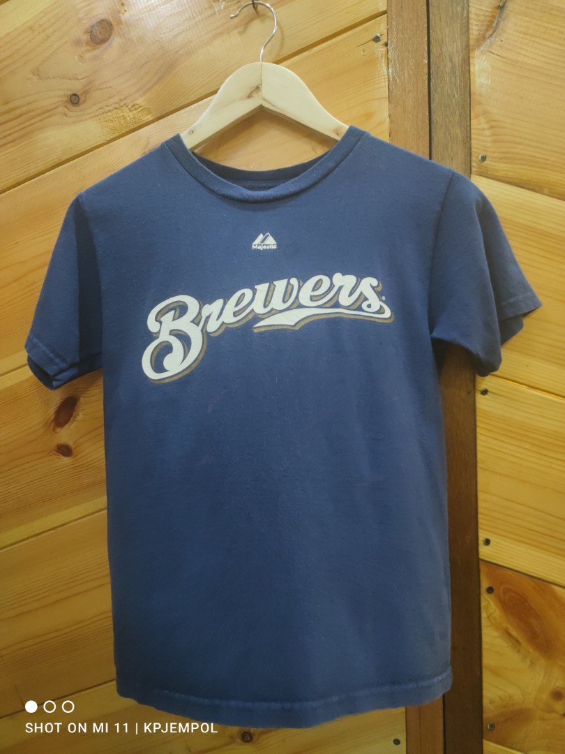 Milwaukee Brewers Men's Majestic Authentic Tee Size 2XL