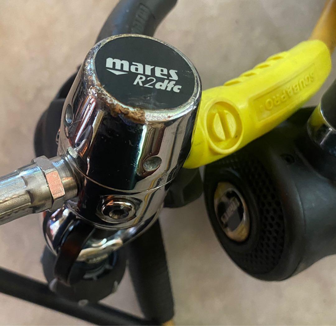 Mares 🇮🇹 Axis R2dFc scuba regulator set pro dive (Category: Water Sports) located in Makati City. Submitted by diversgodeeper (Listing ID 1172424864, Image 3). Description: For sale is a nice Mare R2 Dfc with Axis and Nikos 2nd stages and Dacor gauges. As with any used scuba gear it should be inspected/serviced by an authorized technician. Please email for more info, thanks..