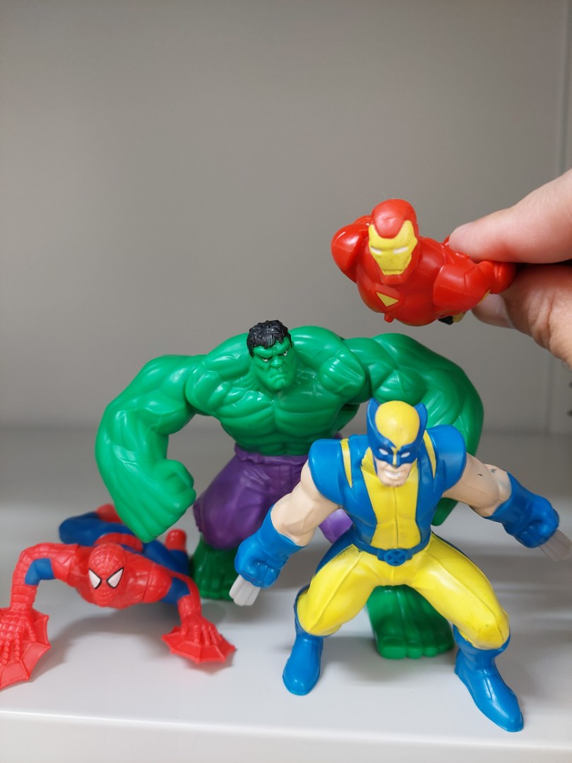 2010 MARVEL HEROES SET OF McDONALD'S HAPPY MEAL FULL, 42% OFF